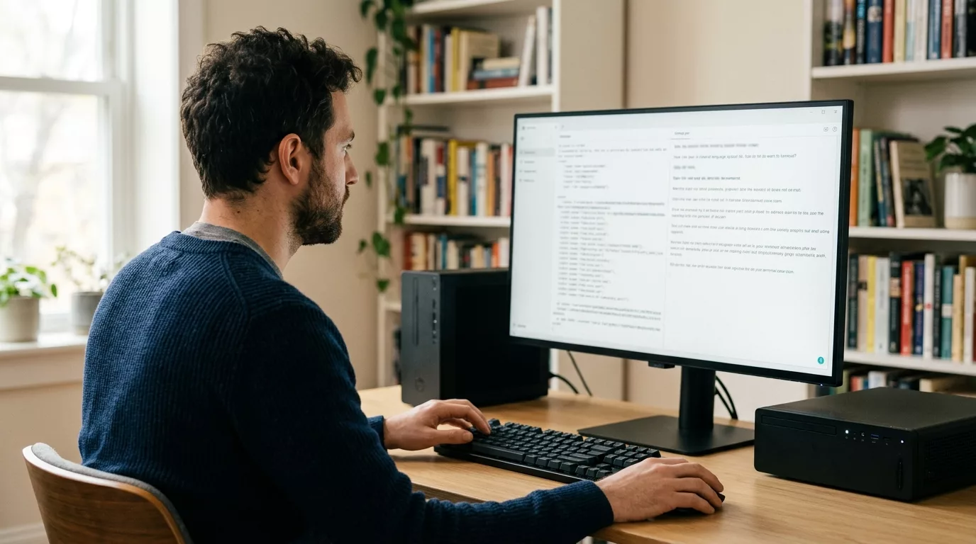 Illustration : Faire tourner une IA locale sur son PC devient un jeu d'enfant avec Llama Windows