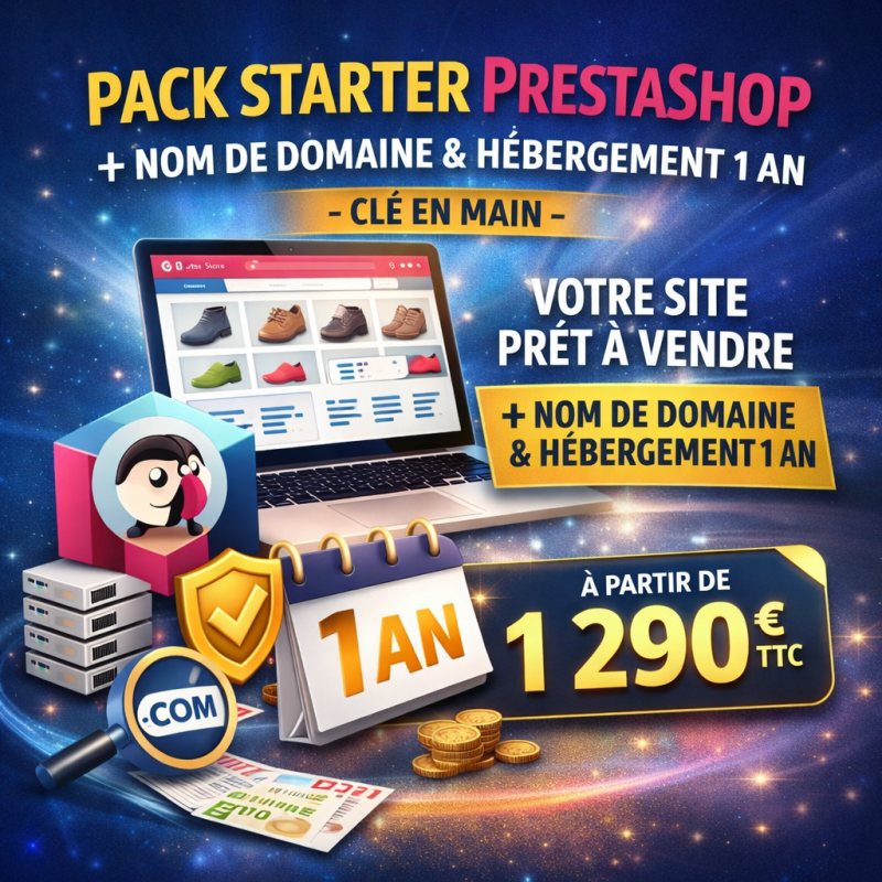 Pack Starter PrestaShop